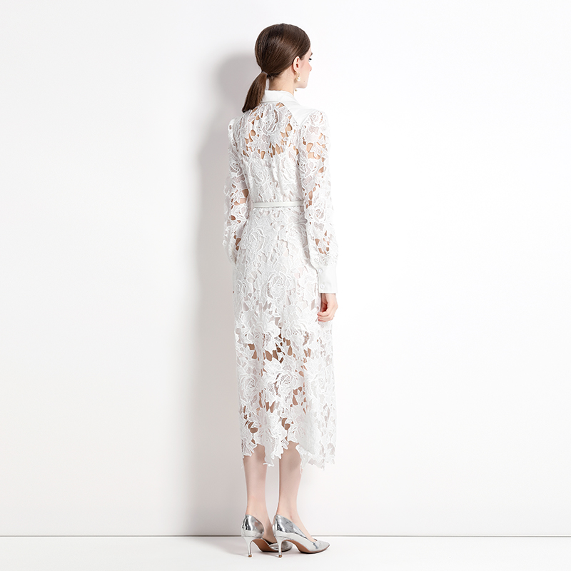 Lace summer light luxury temperament dress for women