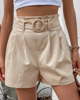 Summer fashion apricot European style shorts