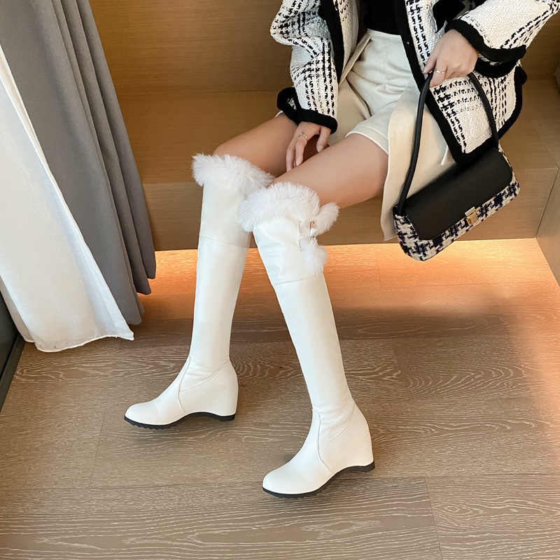 Slipsole women's boots autumn and winter boots