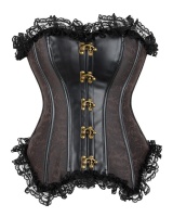 Court style shapewear body sculpting corset