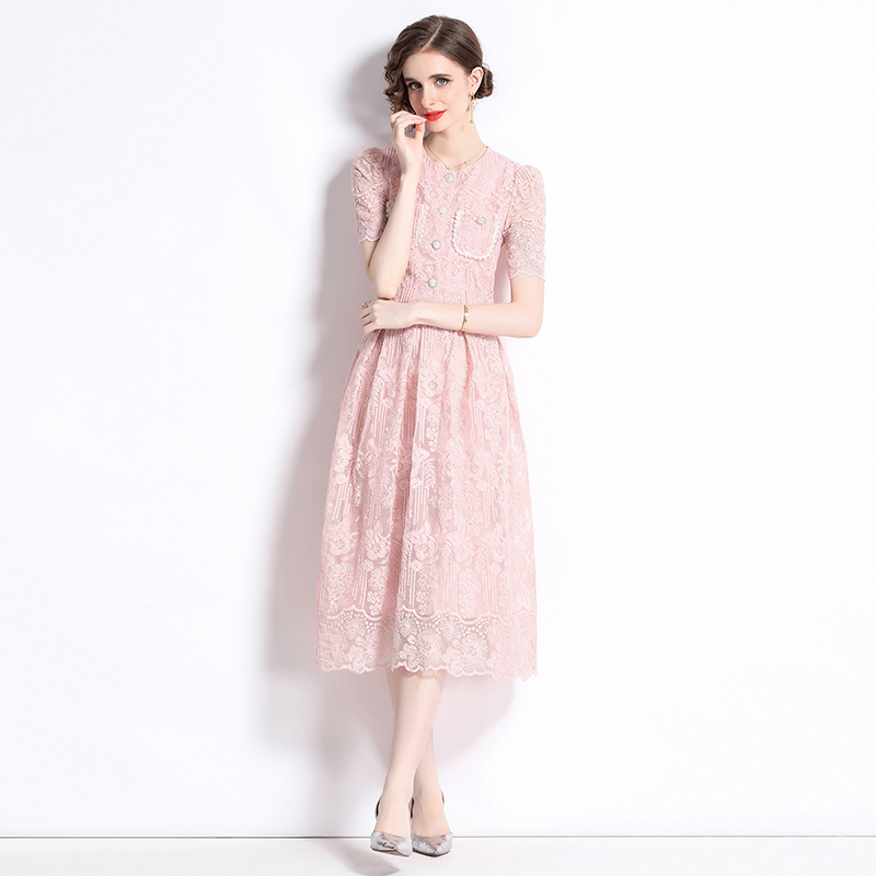 Light luxury fashion and elegant lace skirt 2pcs set