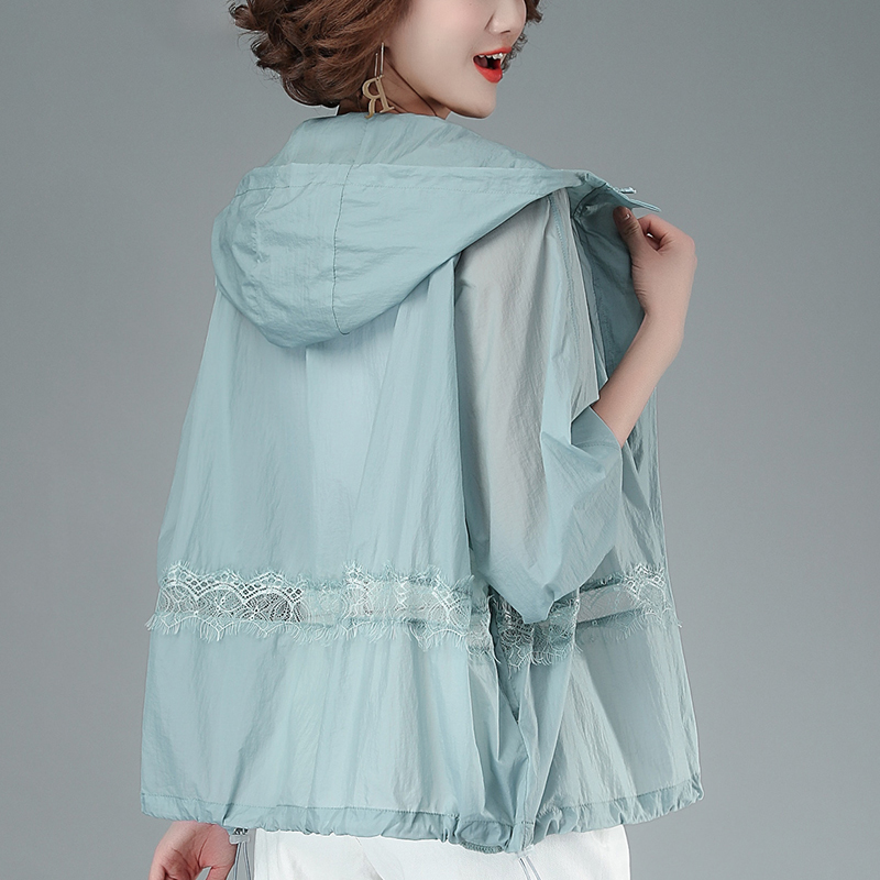 Summer thin coat ice silk middle-aged shirts