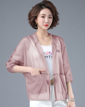 Middle-aged summer coat large yard cardigan for women