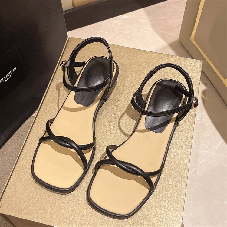 Thick fashion Korean style summer fish mouth sandals