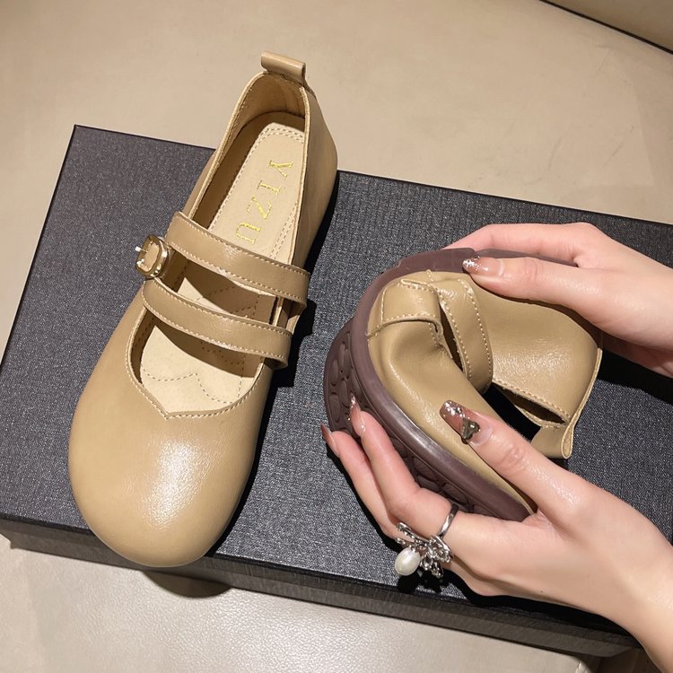 British style flattie spring and autumn shoes for women