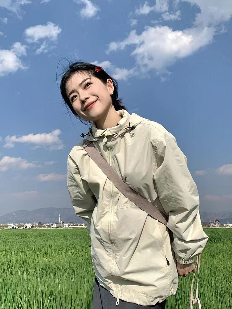 Fashion breathable technical jacket Japanese style coat