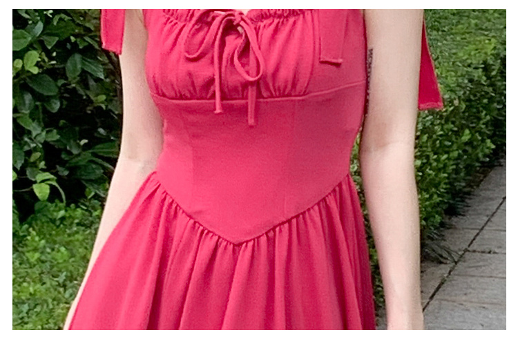 Summer chouzhe frenum sling niche dress