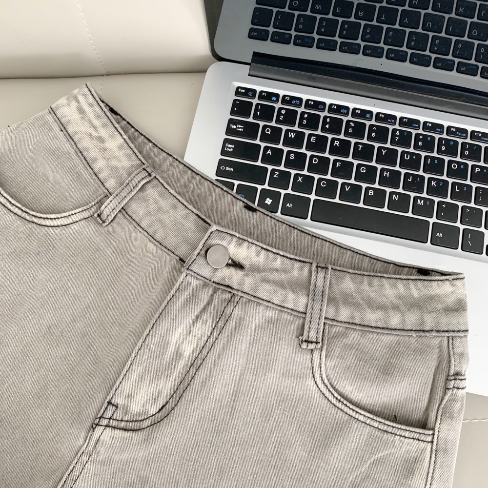 Summer low-waist pants retro short jeans for women