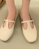 British style low shoes flat small leather shoes for women