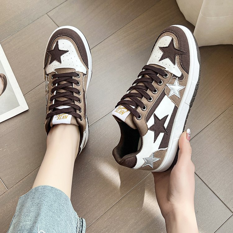Mixed colors board shoes spring and autumn Sports shoes