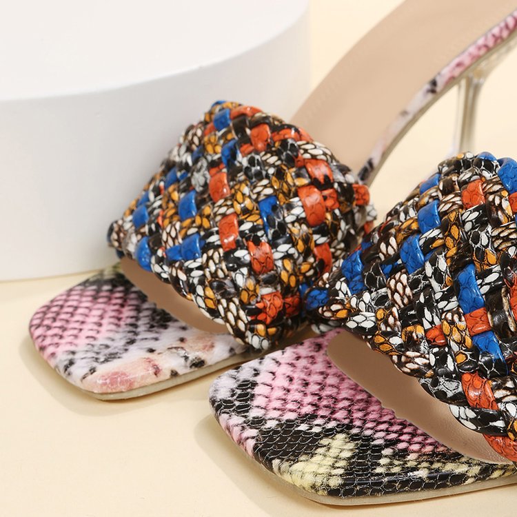 Fashion stilettos European style slippers for women