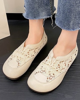 Hollow lazy shoes spring and autumn flattie for women