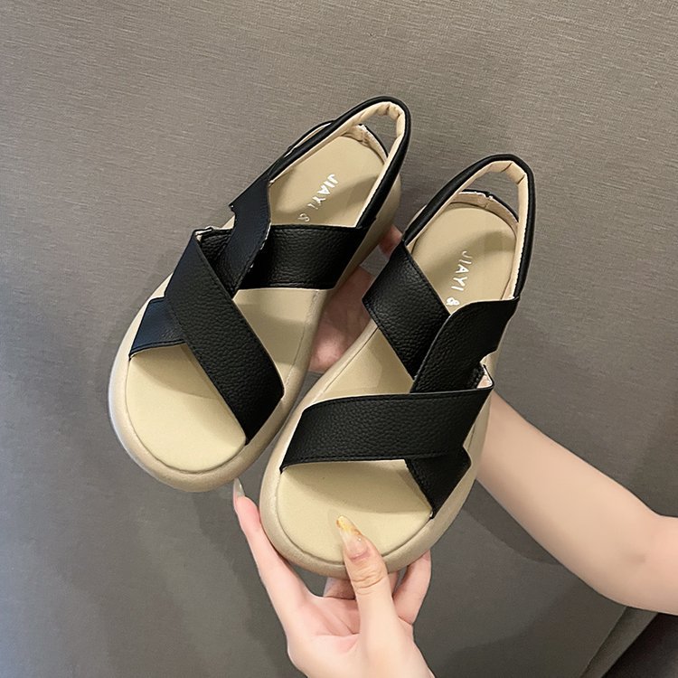 College style summer shoes Korean style sandals for women