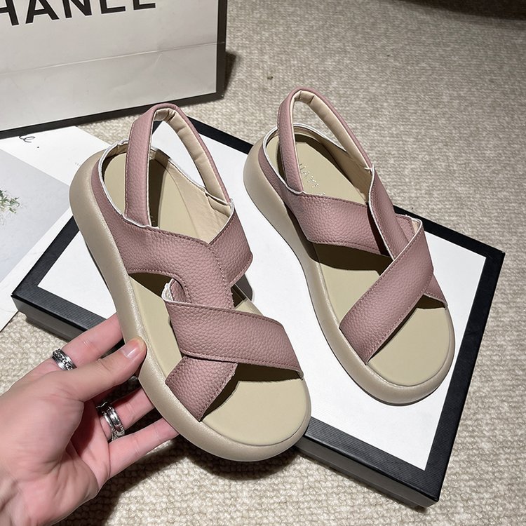 College style summer shoes Korean style sandals for women