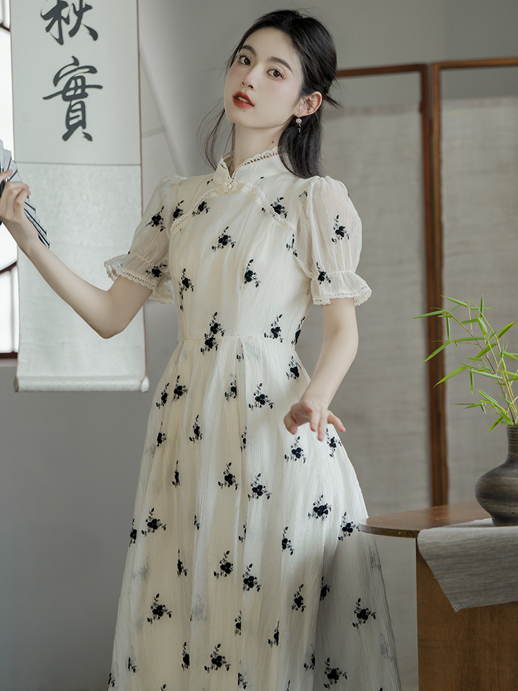 Summer dress Chinese style cheongsam