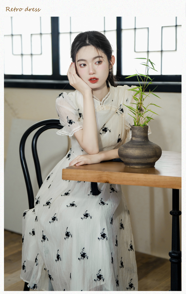 Summer dress Chinese style cheongsam