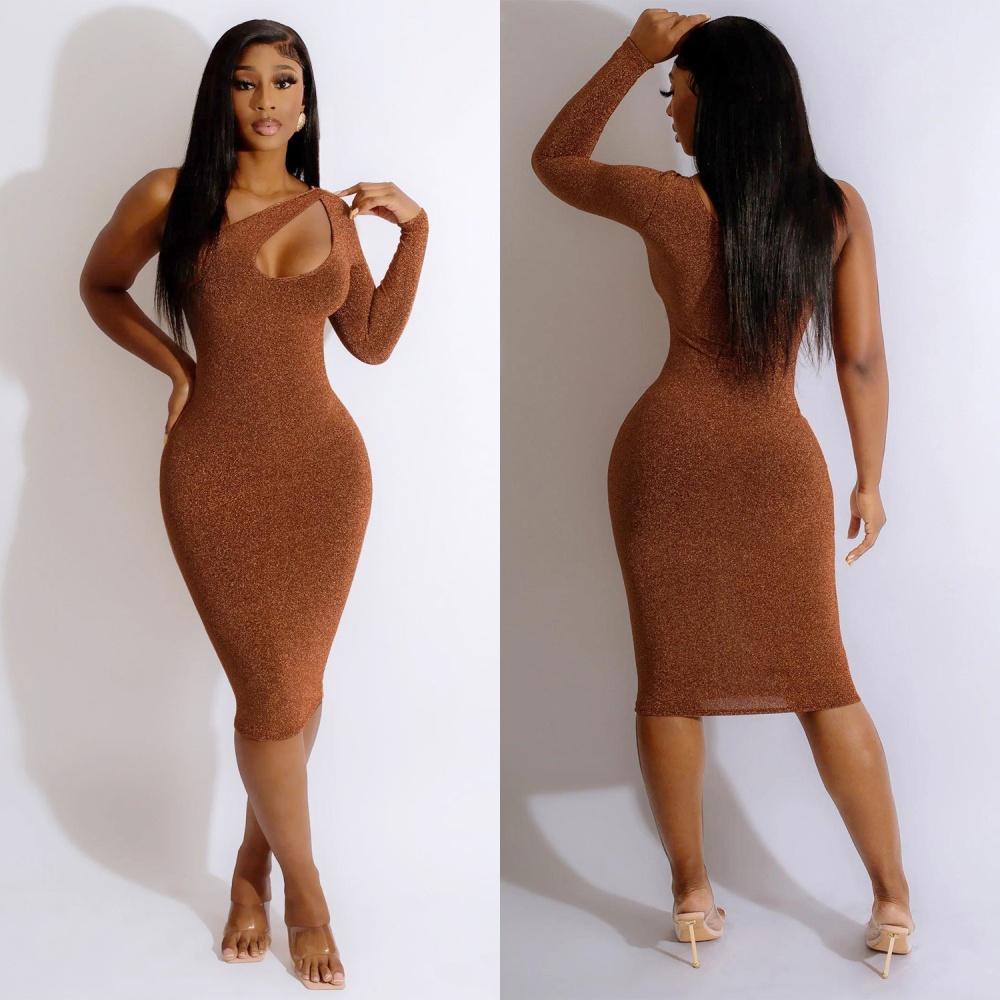 European style summer tight hollow sexy dress for women