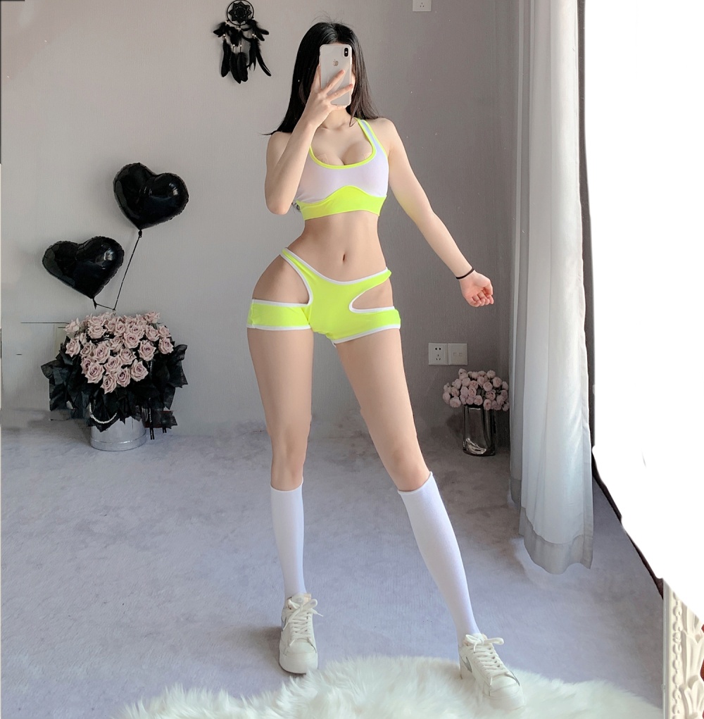 Open crotch perspective sexy Sexy underwear a set for women