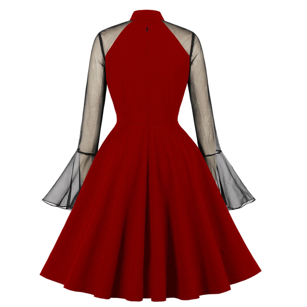 Halloween dress red evening dress for women