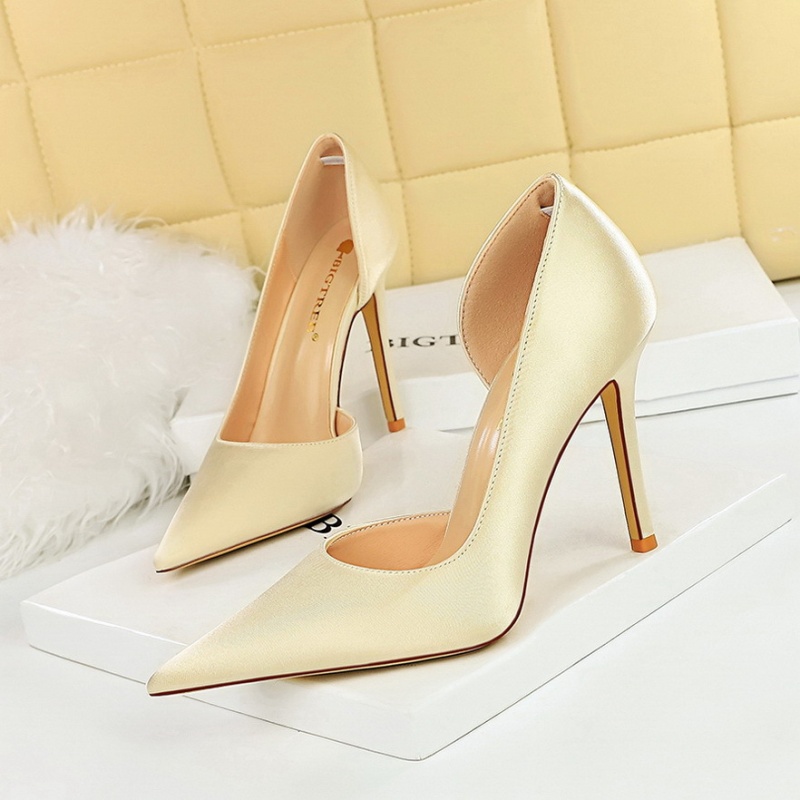 European style high-heeled shoes simple shoes for women