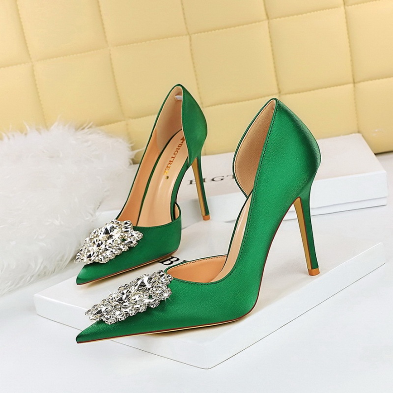 Banquet shoes pointed high-heeled shoes for women