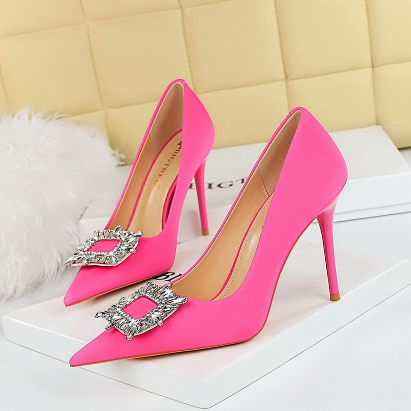 Fine-root banquet shoes low high-heeled shoes for women