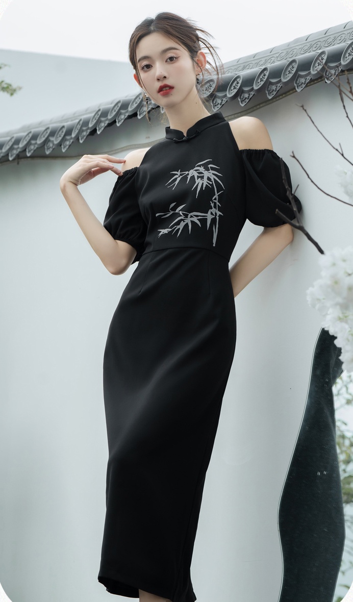 Printing Chinese style dress