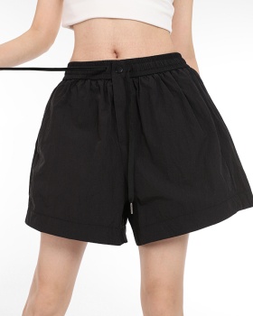 Summer loose work clothing straight shorts for women