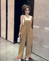 Loose slim work clothing breathable wide leg pants for women