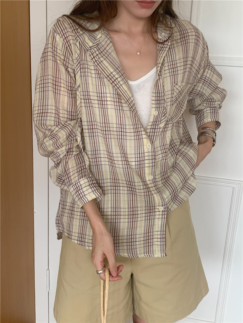 Sunscreen Korean style long sleeve hooded Casual shirt