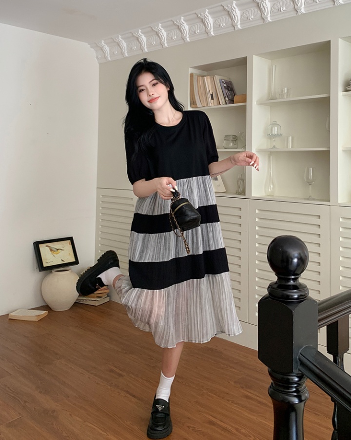 Large yard slim Casual sweet all-match dress for women