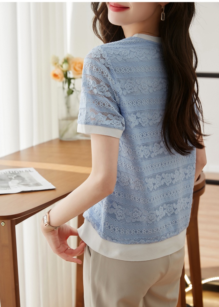 Short sleeve shirts Western style small shirt for women