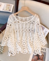 Large yard embroidery shawl lace sun shirt for women