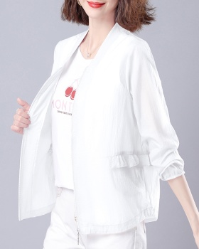 Sunscreen middle-aged thin coat summer shirts for women