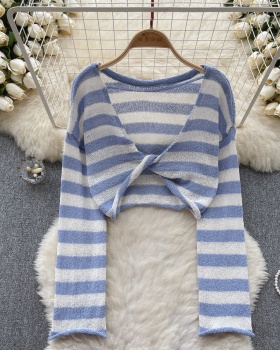 Long sleeve niche sweater fashion tops for women
