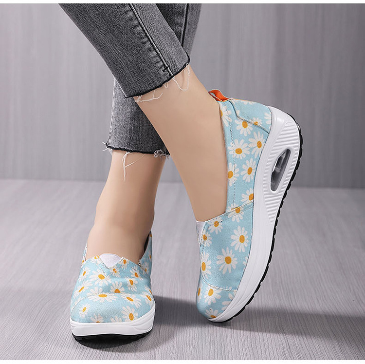 Canvas Korean style canvas shoes summer shake shoes for women