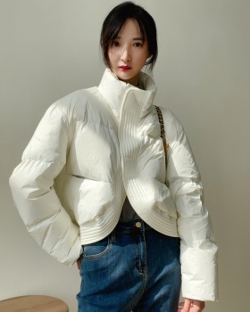Thermal loose cotton coat short bread clothing for women