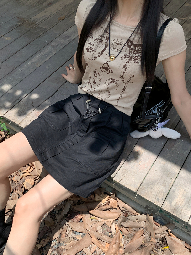 Summer Casual work clothing Korean style fashion short skirt