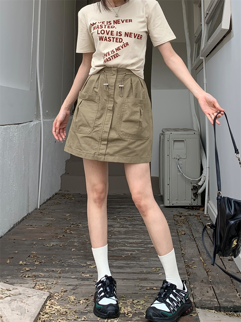 Summer Casual work clothing Korean style fashion short skirt