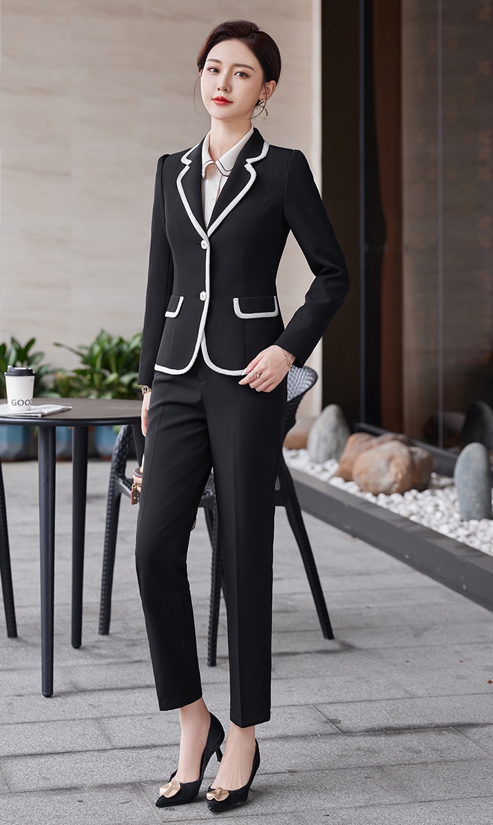 Fashion work clothing business suit 2pcs set for women