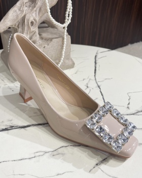 Temperament high-heeled shoes rhinestone shoes for women