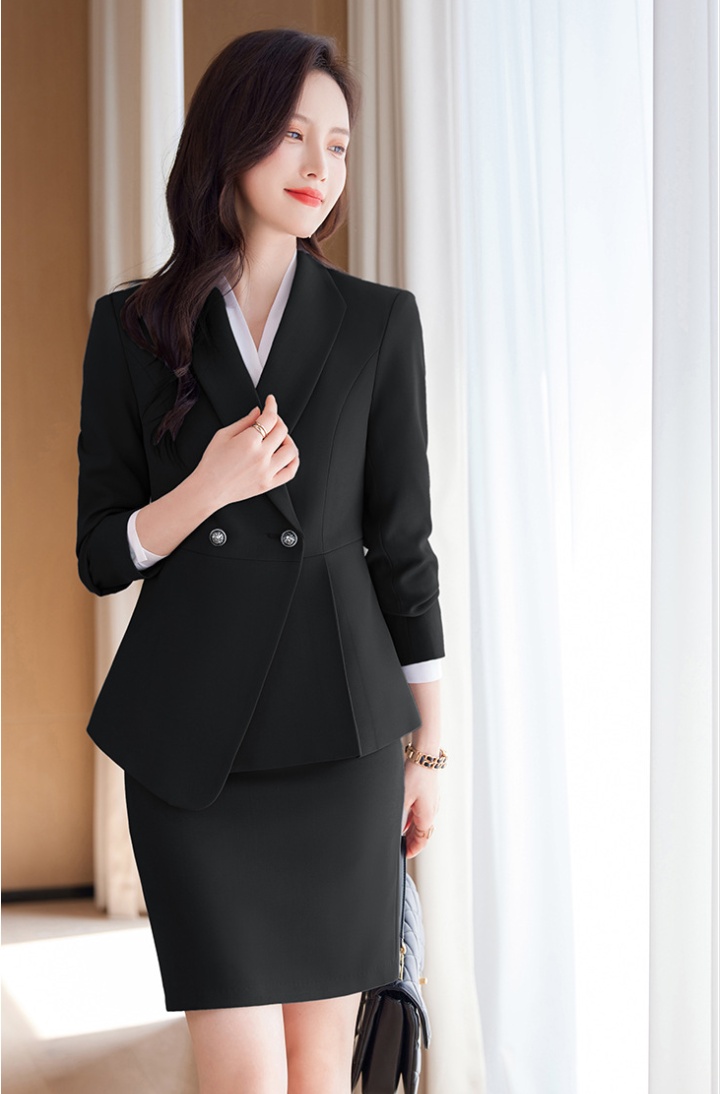 Overalls work clothing business suit 2pcs set for women