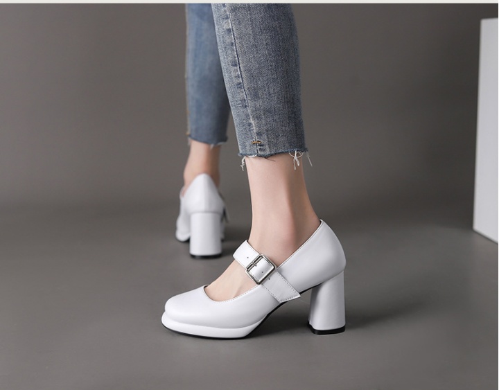 Large yard high-heeled shoes work clothing for women