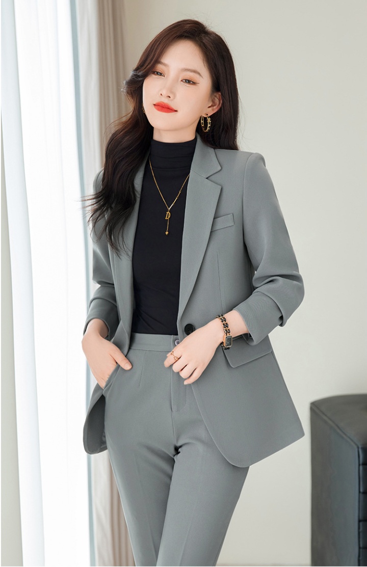 Spring temperament business suit Western style coat for women