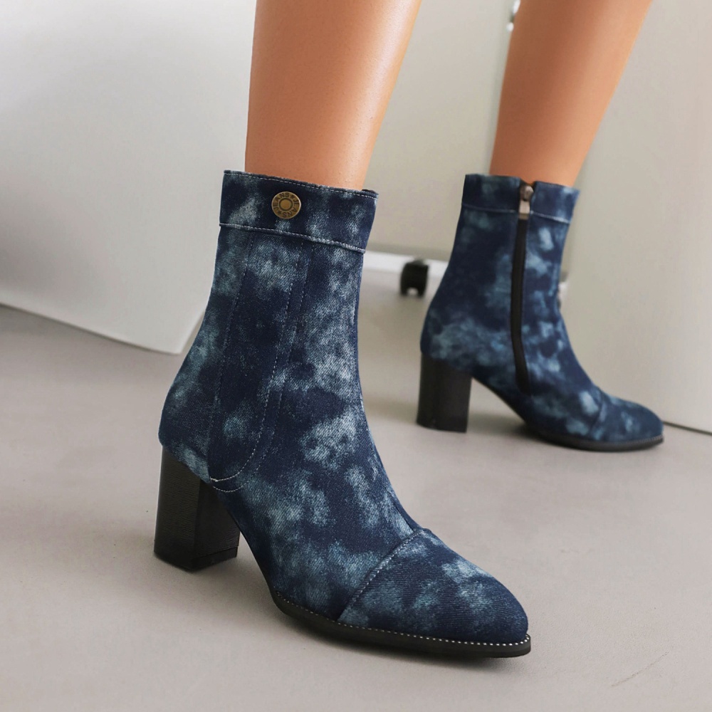 European style boots large yard women's boots