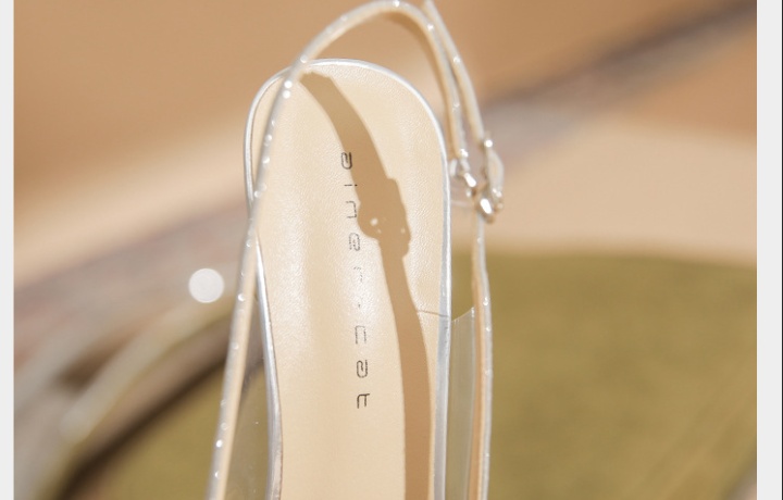 Bow wedding shoes sheepskin sandals for women