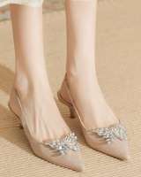 Pointed sandals high-heeled shoes for women