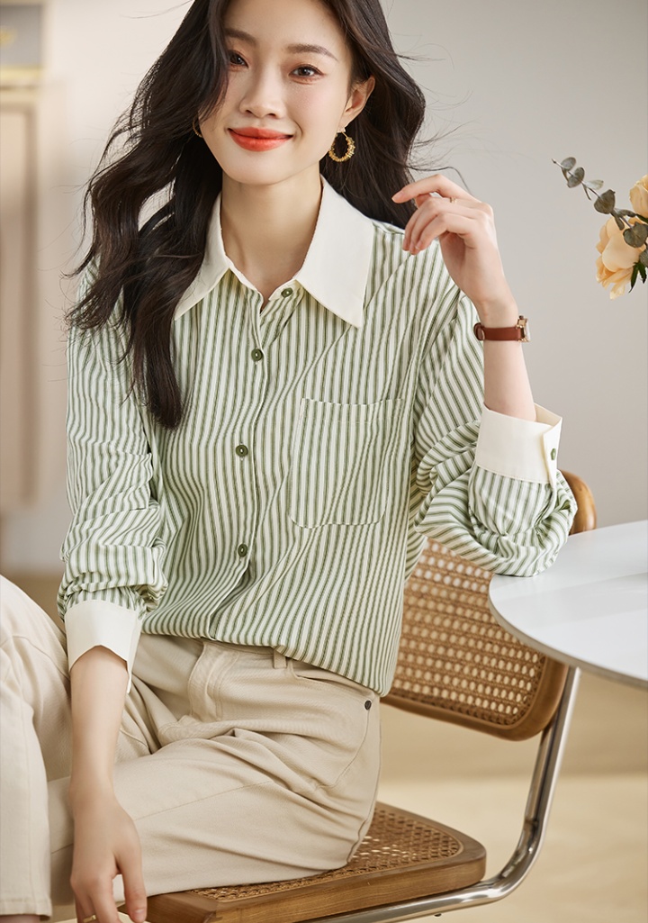 Chiffon tops spring and autumn shirt for women