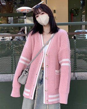 Spring and autumn knitted Korean style cardigan for women