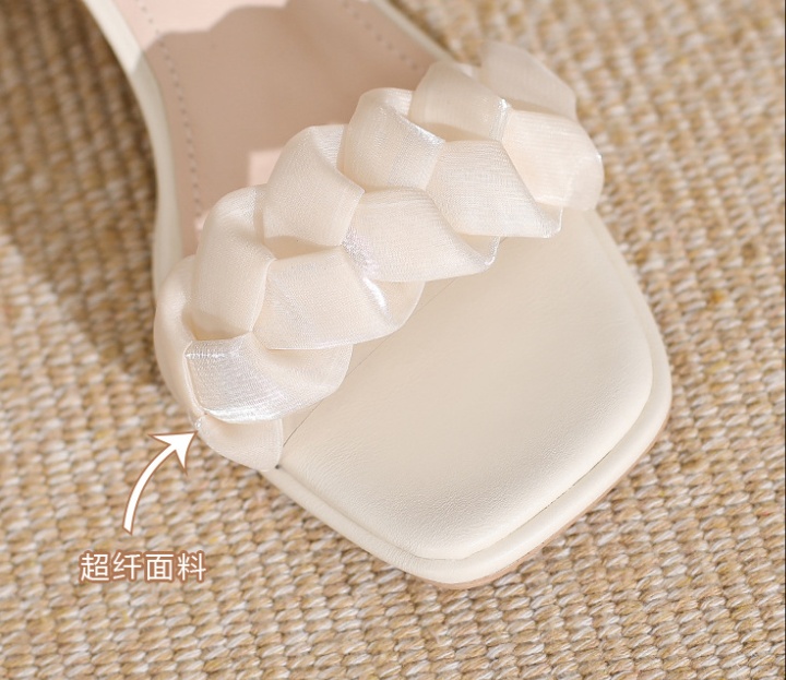 Butterfly temperament high-heeled shoes simple sandals